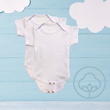 Betül Bebek 2li Çıtçıtlı Organik Pamuk Zıbın