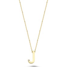 Hems Jewellery Minimal Harf Kolye J