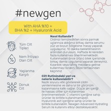 Newgen % 10 AHA + %2 BHA Peeling Solution Serum 30 ML