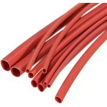 Çet-San Makaron 3,5 mm Isı İle Daralan Kırmızı