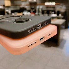 Miscase Iphone 13 Stantlı Buzlu Sert Magsafe Kapak