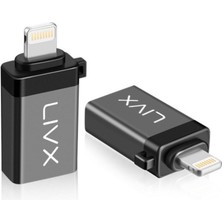 Livx Lightning To USB 3.0 Otg Çevirici Adaptör Siyah Otglgm