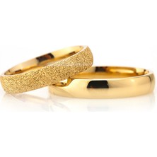 Gümüşcüm Altın Kaplama Bayan Gümüş Alyans Modeli Nişan ve Söz Yüzüğü