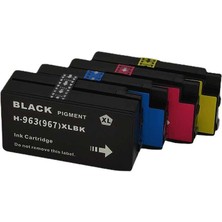 Goink Baskistan Hp Officejet Pro 9020 963XL Kartuş Seti 4 Renk (Muadil)