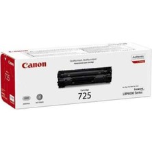 Canon Crg 725 Orijinal Siyah Toner