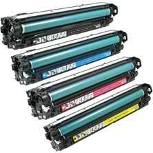 Eko Kartuş Hp CZ272A (CE400A- CE401A-CE402A-CE403A) 507A 4 Renk Takım Uyumlu Toner