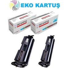 Eko Kartuş Hp Laserjet Pro Mfp M130NW Hp CF217A(17A) Uyumlu  2’li Paket Toner,