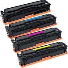 Eko Kartuş Color Laserjet Pro M182NW 216A W2410A 4 Renk Muadil Toner Çipsiz