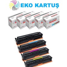 Eko Kartuş Hp 7KW56A 216A W2410A 4 Renk Uyumlu Toner Çipsiz
