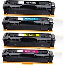 Eko Kartuş Hp Color Laserjet Pro M255NW 207A (W2210)UYUMLU  Set Çipli Muadil Toner