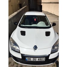 ŞüsCarOto Aksesuar Renault Megane 3 Piano Black Kaput Üstü Havalandırma Izgarası