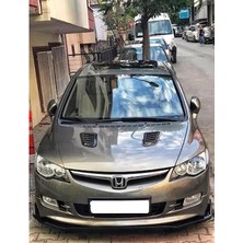 ŞüsCarOto Aksesuar Honda Civic Fd6 Piano Black Kaput Üstü Havalandırma Izgarası