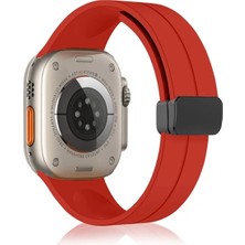 Basias Huawei Watch Ultimate Uyumlu Mıknatıslı Ayarlanabilir Silikon Kordon (22MM)