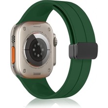 Basias Huawei Watch Ultimate Uyumlu Mıknatıslı Ayarlanabilir Silikon Kordon (22MM)