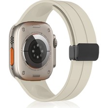 Basias Huawei Watch Ultimate Uyumlu Mıknatıslı Ayarlanabilir Silikon Kordon (22MM)