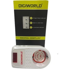 Digiworld Digital Voltaj Ayarlı Priz Tekli 150/280V 4000W