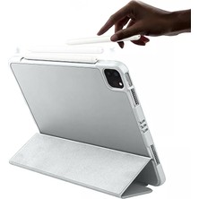 Sneezy Apple iPad Pro 11 Inç 1.2.3.4. Nesil Kılıf Craft Kalem Bölmeli Uyku Modlu Kapaklı Smart Case