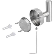 Niazi 3x Paslanmaz Çelik Banyo Donanım Banyo Aksesuarları Havlu Bar Hook (Yurt Dışından)