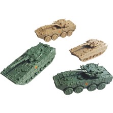 Niazi 4x 1: 144 Ölçekli Tank Model Tank Çocuklar Için Zırhlı Araç (Yurt Dışından)