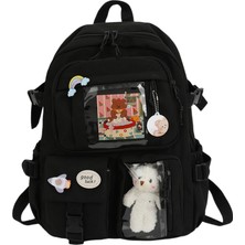 Niazi Kawaii Kadınlar Sırt Çantaları Anti School Bags Rucksack Çantaı (Yurt Dışından)