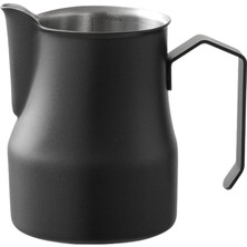 Niazi Süt Köpüren Sürahi Paslanmaz Çelik Süt Kırmızısı Fincan Restoran Için 500ml Siyah (Yurt Dışından)