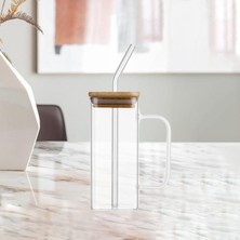 Niazi 400ml Cam Ve Pipetler İle Kare Parti Içecek (Yurt Dışından)