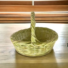 Emine Altıntaş Kamış Sepet 40 cmx32 cm