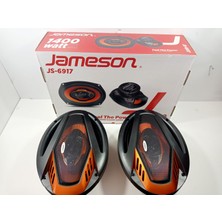 Jameson Oval Hoparlör – 1400W Jameson JS-6917 Amfi Uyumlu Kayık Hoparlör