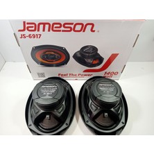 Jameson Oval Hoparlör – 1400W Jameson JS-6917 Amfi Uyumlu Kayık Hoparlör