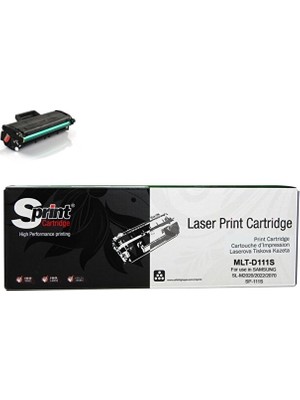Sprint Samsung MLT-D111S Chipli Siyah Lazer Toner Kartuşu (M2020, M2020W, M2070, M2070W, M2070FW)
