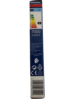 Tungsram 330W R7S Duylu Çubuk Halojen Ampul