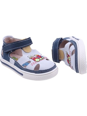 Şirin Bebe 2988 Erkek Bebek  Ayakkabı Sandalet
