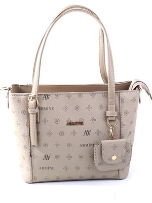 Armine 349 Baskılı  Kadın El & Omuz Çantası