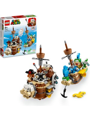 LEGO® Super Mario™ Larry ve Morton'un Zeplinleri Ek Macera Seti 71427 - 8 Yaş ve Üzeri Çocuklar Için Yaratıcı Oyuncak Yapım Seti (1062 Parça)