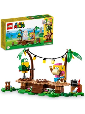 LEGO® Super Mario™ Dixie Kong'un Orman Konseri Ek Macera Seti 71421 - 7 Yaş ve Üzeri Çocuklar Için Koleksiyonluk Yaratıcı Oyuncak Yapım Seti (174 Parça)