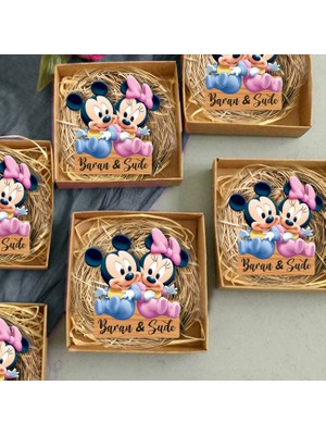 Het Concept 20 Adet Kişiye Özel Hediye Magnet Doğum Günü, Sünnet ve Parti Magneti Model 7595