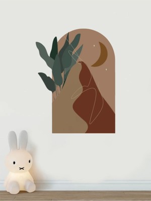 Kt Grup Boho Tarzı Tasarım Duvar Stickerı