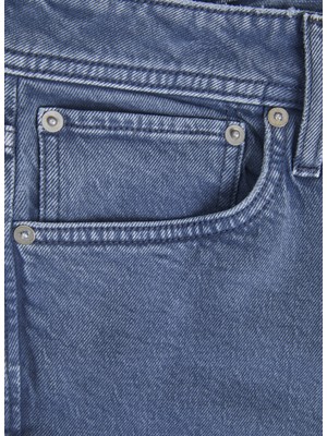 Jack & Jones Normal Bel Dar Lacivert Erkek Denim Pantolon Jjıtım Jjorıgınal Cj 593