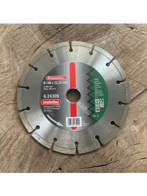 Metabo 180MM Beton Kesici Seramik Granit Kesici Elmas Testere
