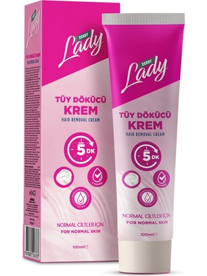 Derby Lady Tüy Dökücü Krem Normal Ciltler İçin 100 ml x 12