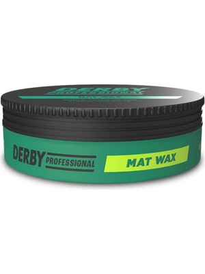 Derby Professional Mat Wax Güçlü Tutuş 150 ml Arındırıcı Özellikli Tüm Saçlar İçin Kullanım