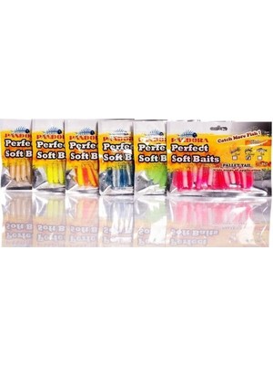 Pandora Perfect Soft Baits Pallet Tail 5 cm (15'li Paket)