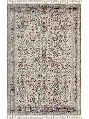 Kaşmir Halı 7/24 Kilim ve Jüt  Rose 100X200 cm