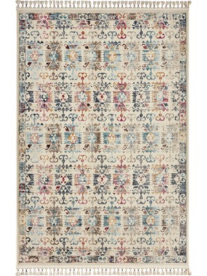 Kaşmir Halı 7/24 Kilim ve Jüt  Nakış 80X150 cm