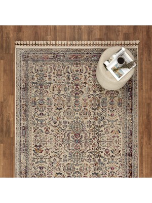 Kaşmir Halı 7/24 Kilim ve Jüt  Rose 160X230 cm