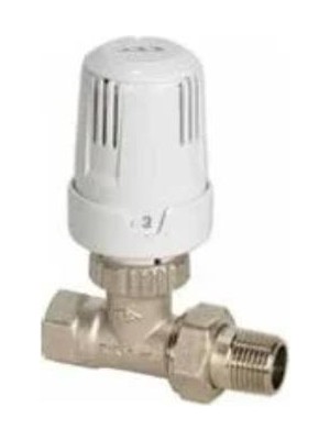 E.C.A Düz Termostatik Vana-(-Eca-)-1/2"(-Trv4-) Ts"li