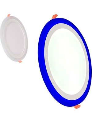 Ycl YPL-1306 LED Panel 6+3 Watt Mavi+ Beyaz 3 Fonksıyonlu