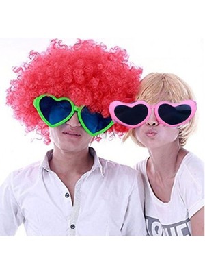 Pandoli Plastik Kalpli Mega Parti Gözlüğü 6 Renk 6 Adet Hawaretro