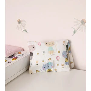 Çiçekli Kedi Desenli Pratik Kapak Bebek Bezi Düzenleyici Bakım Çantası Alt Açma Organizer