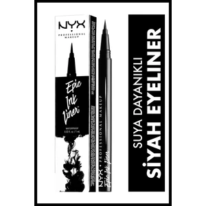 NYX Professional Makeup Nyx Siyah Eyeliner - Epic Ink Liner Black